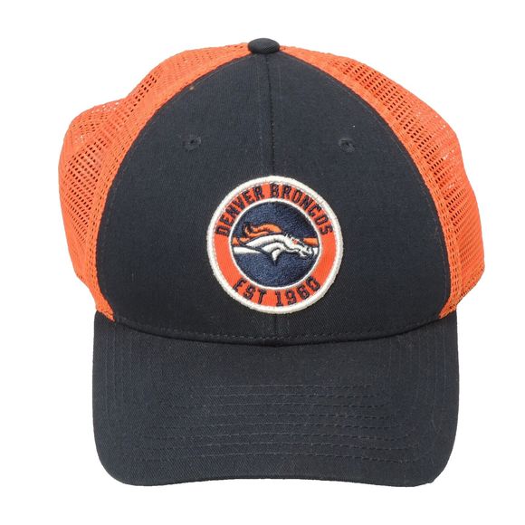 Denver Broncos Adjustable Hat Mesh Snapback Adult One Size - Picture 1 of 3